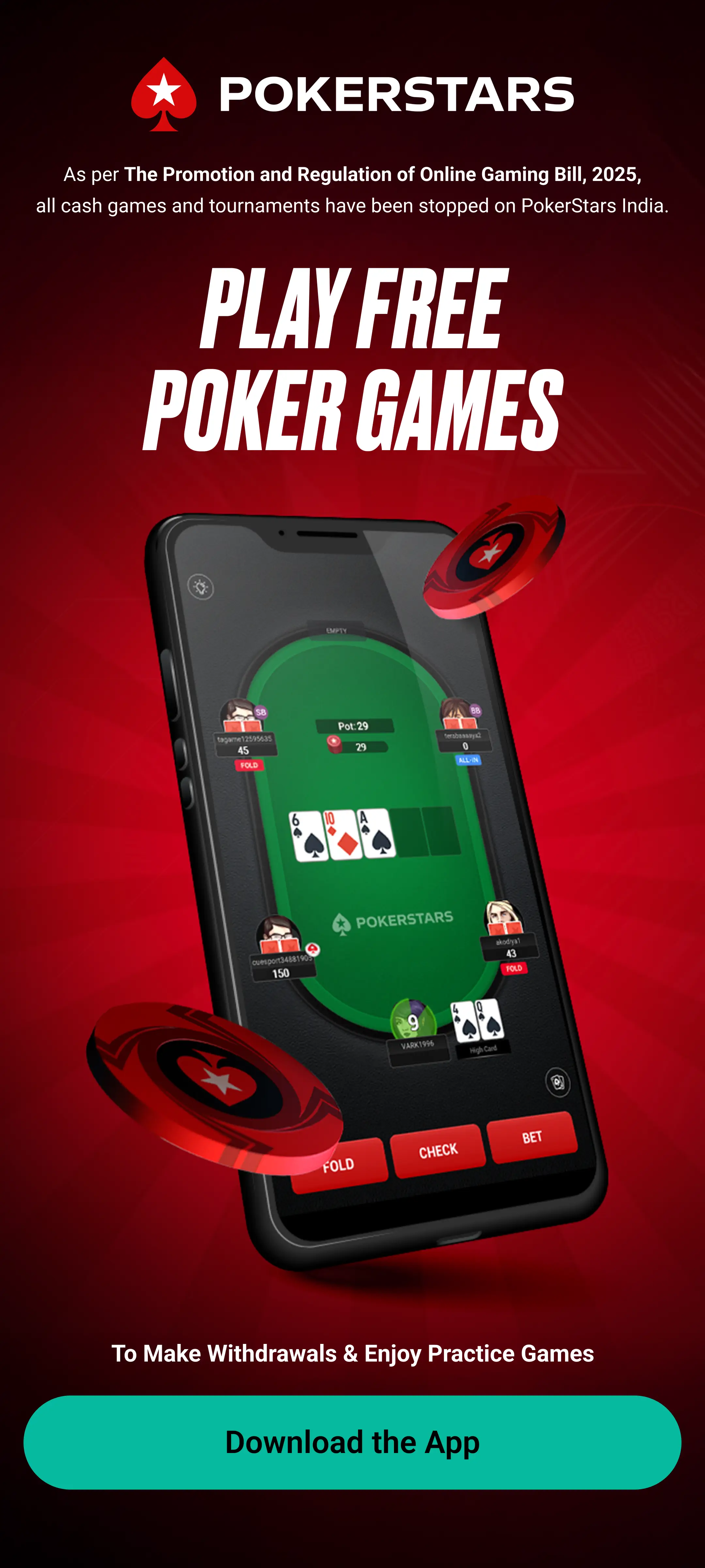 Rummy Mobile Banner