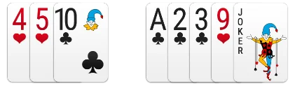 Sequences containing a wild joker (WJ