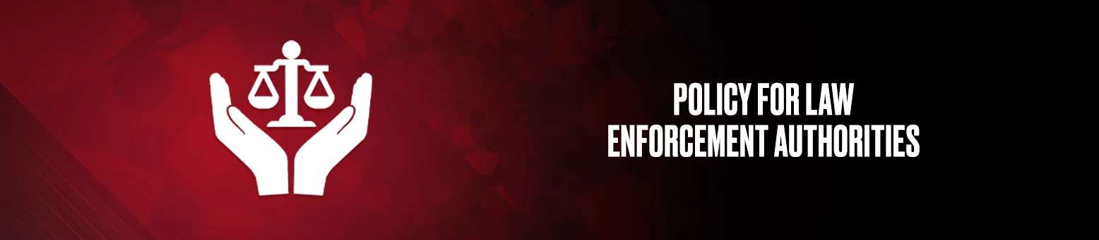 Poker Instructions Banner in English Language